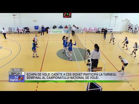 STIRE 10  SPORT  ECHIPA DE VOLEI CADETE A CSS SIGHET PARTICIPĂ LA TURNEUL SEMIFINAL AL CAMPIONATULUI