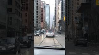 Driving Downtown Toronto