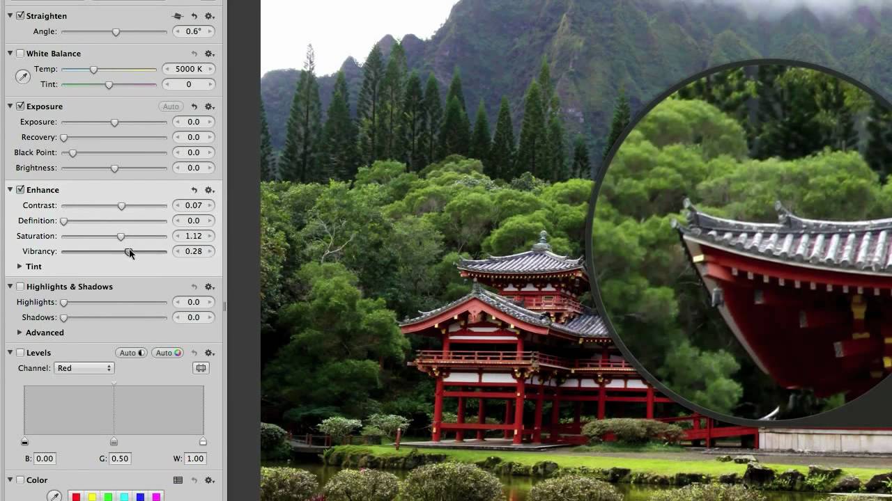 Aperture 3 Basic Post Processing Tutorial