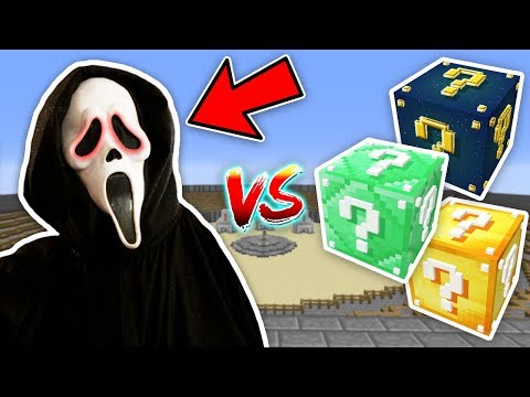 KORKUNÇ ÇIĞLIK REYİZ VS ŞANS BLOKLARI - Minecraft