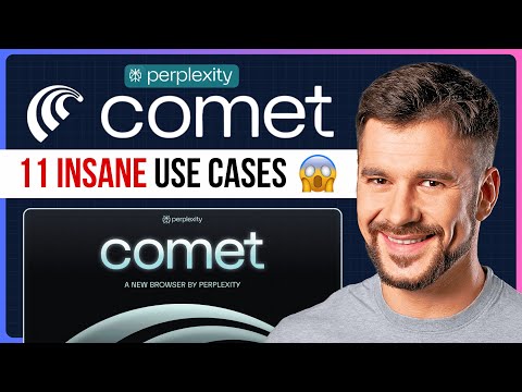 Perplexity Comet Browser Demo (11 INSANE USE CASES) | Perplexity Comet Tutorial | How to use Comet