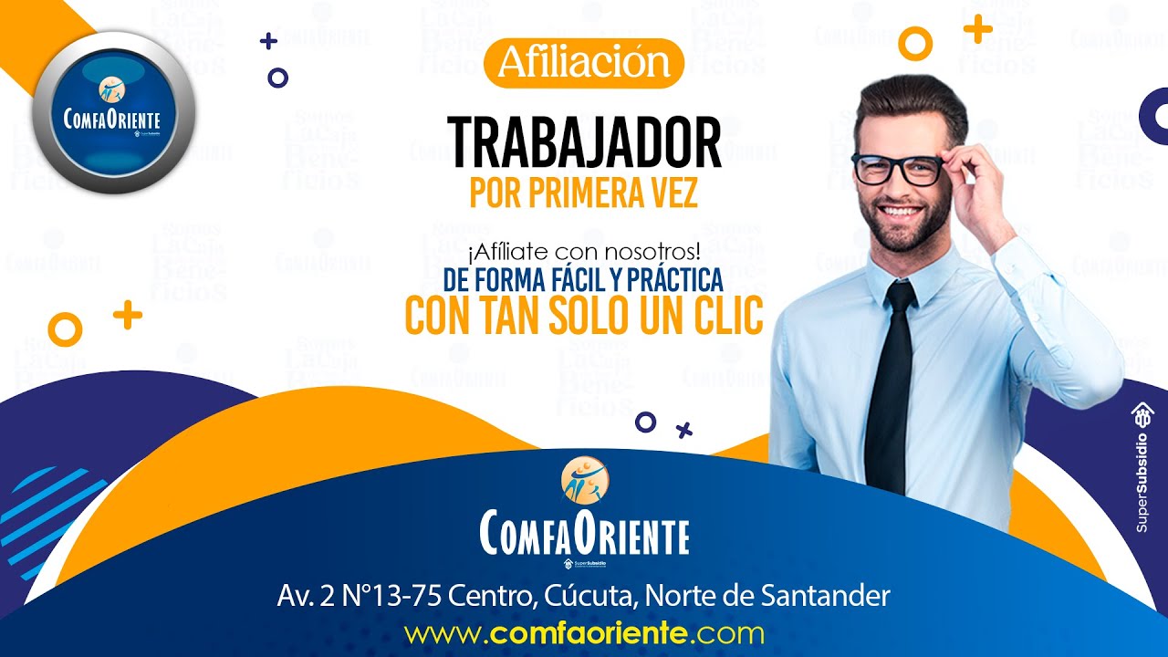 Tutorial para afiliar un trabajador por primera vez en Afiliaciones en Línea de ComfaOriente
