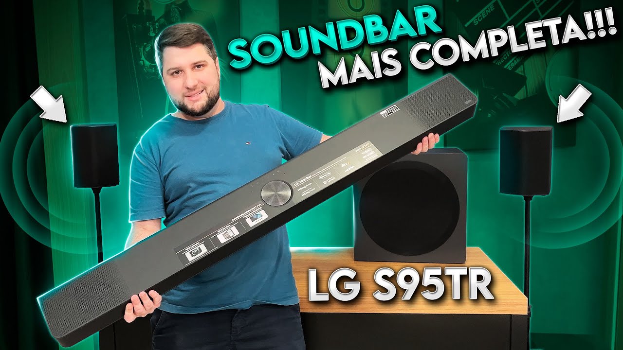 It's LG's BEST SOUNDBAR!!! We tested the S95TR with 9.1.5 channels and 810W of power