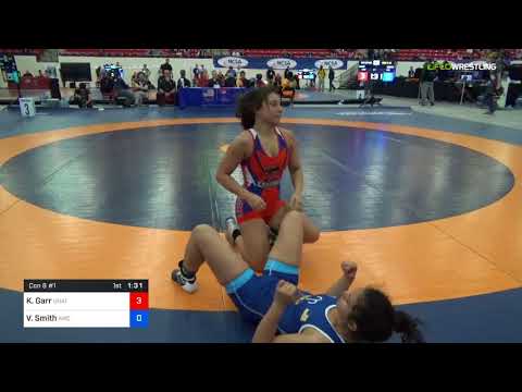 2018 Marine Corps US Open/Senior Women's Freestyle 53 Con 8 #1 - Kristi Garr (Unat) Vs. Victoria S
