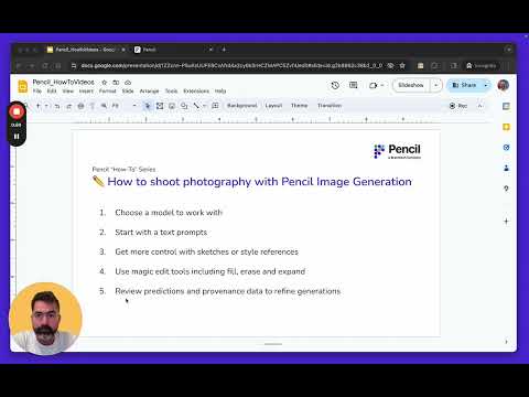 How to generate photography with Pencil Image Generation