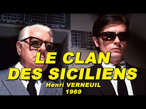 LE CLAN DES SICILIENS 1969 (Jean GABIN, Alain DELON, Lino VENTURA, André POUSSE)