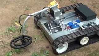 preview picture of video 'University of Moratuwa - NERDC Project on Mine Detecting Robot Develpment - Phase 2'