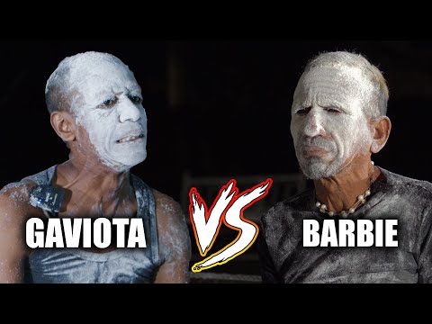 LA GAVIOTA VS LA BARBIE ( retó de la Harina )
