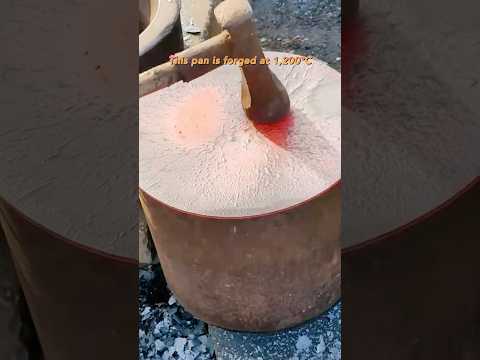 This $0 Pan Takes 1,200°C to Make #craftsmanship #craftman #work