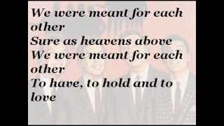 The Ames Brothers - You, You, You (with lyrics)