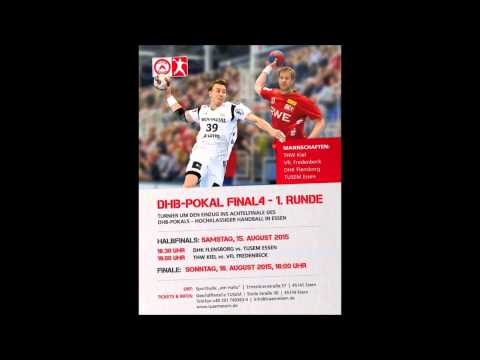 1. Runde DHB Pokal - Radiospot DHK Flensborg, VFL Fredenbeck, TuSEM Essen, THW Kiel