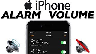 HOW TO Change iPhone Alarm Volume! iPhone Clock App Guide