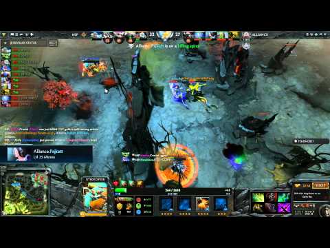 Dota 2 TI5 EU Qualifiers – Ninjas In Pyjamas vs Alliance Highlights HD | The International 5