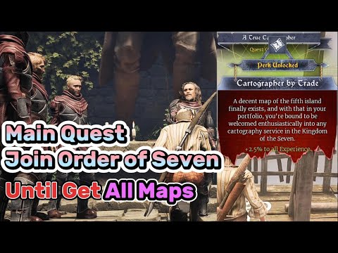 Act 1 Guide Join The Order of Seven until All Maps Locations Unlocked - Of Ash and Steel