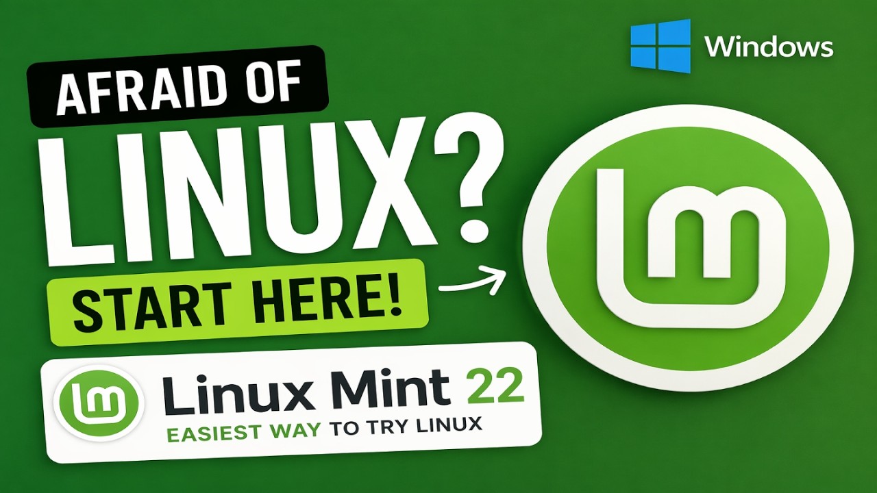Afraid of Linux? Linux Mint 22 Is the Easiest Linux Distro for Windows Users!