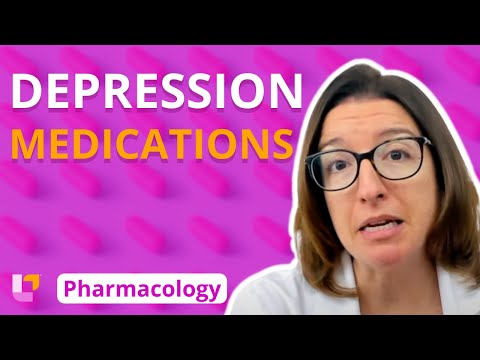 Depression Medications - Pharmacology  - Nervous System | @LevelUpRN