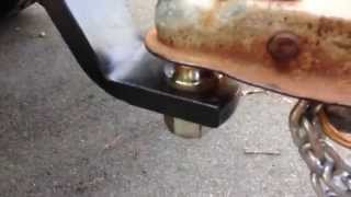 How To Fix Repair a Sticky or Stuck Trailer Coupler Tongue