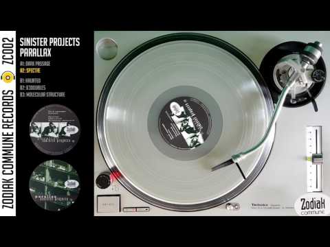 Zodiak Commune Records (ZC002) - Sinister Projects - Spectre - Parallax