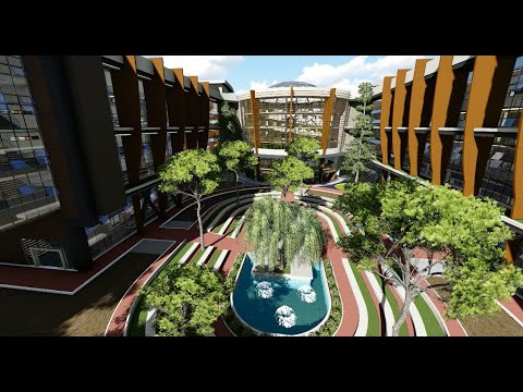 College of Architecture, Fine Arts and Interior Design - Architectural Walkthrough
