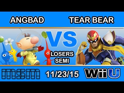 MSM 25 – 2Scoops | Angbad (Olimar) Vs. TearBear (Captain Falcon) Losers Semi - Smash Wii U