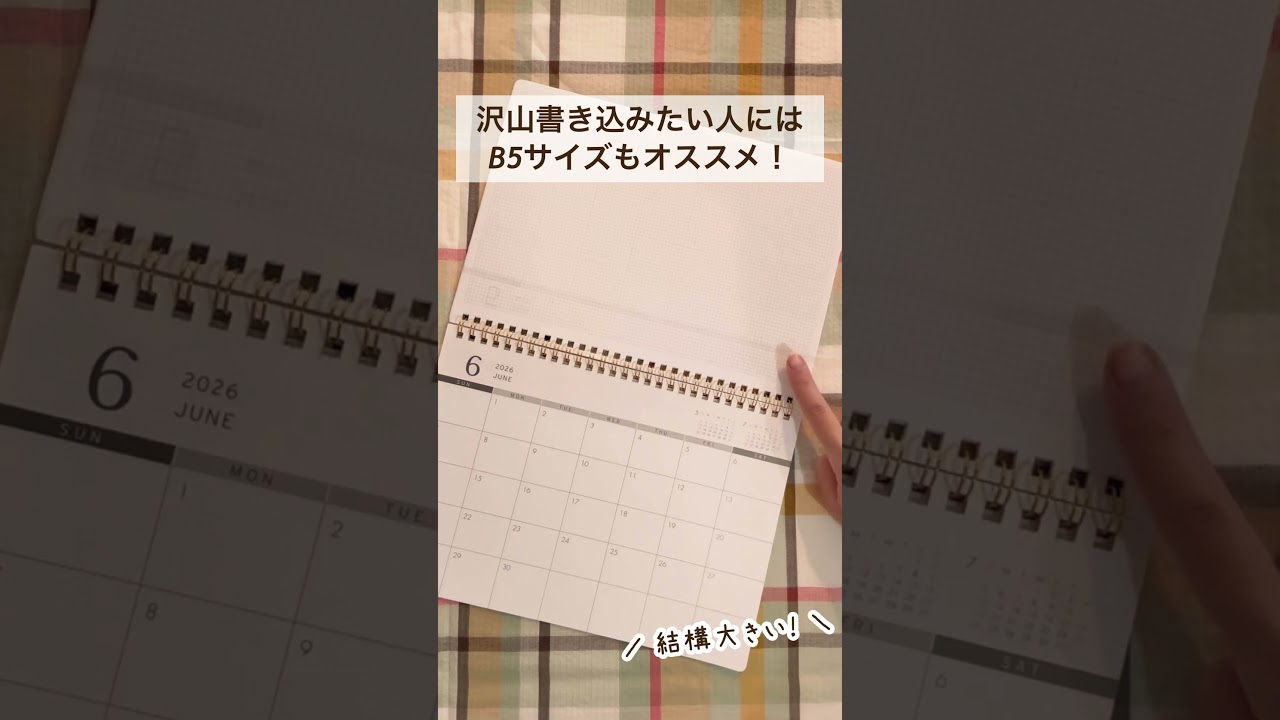 2026年verダイソースケジュール帳が出た！！ #家計簿 #家計管理 #手書き家計簿