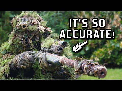 This Airsoft Sniper Makes Impossible Shots Look Easy