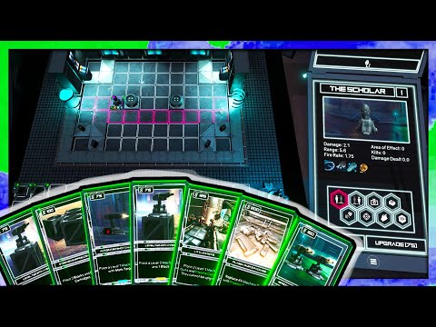 NEW CYBERPUNK ROGUELIKE TOWER DEFENSE! | Cartridge Defense