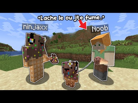 J'ai troll un Noob avec un Mod Ninjaxx sur Minecraft..