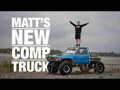 SUPERCHARGED V6 Toyota Hilux COMP RIG! Matt's NEW 4WD + V8 Disco Shakedown!!!
