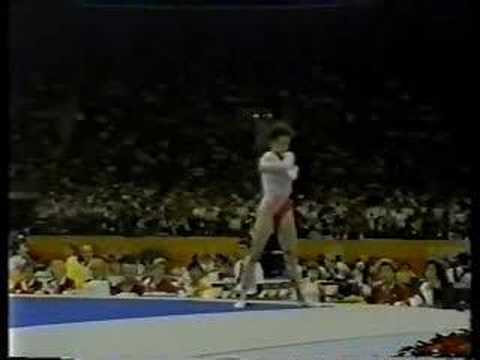 Beata Storczer - 1988 Olympics EF - Floor Exercise