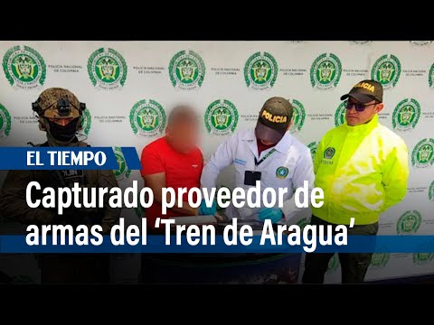 Capturan en Cundinamarca a alias 'Toño', proveedor de armas del Tren de Aragua | El Tiempo