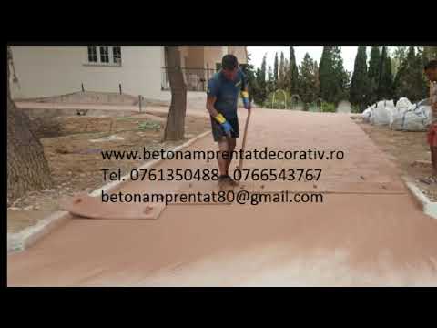 Beton Amprentat Schitu Scoicești -Argeș Tel.0761350488 -0766543767