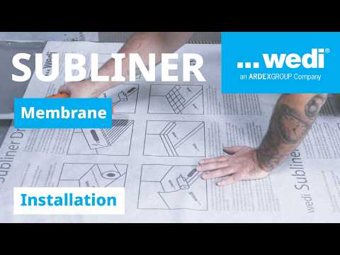Wedi Subliner Dry Installation