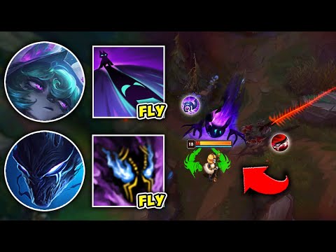 WE PLAYED A SCARY FEAR COMP AND FLEW THROUGH THE AIR TOGETHER - League of Legends
