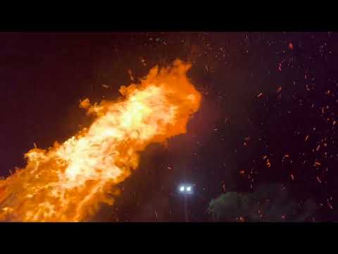 Fogata de San Juan en Melgarejo - Municipio Canelones