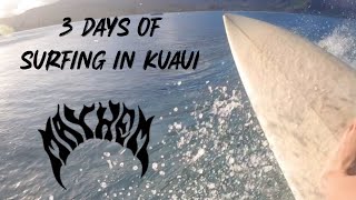 3 Days of Surfing in Kauai