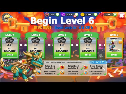 Begin Level 6 Luduan Castle Event-Dragon Mania Legends | Hatched Heavy Metal Dragon | DML