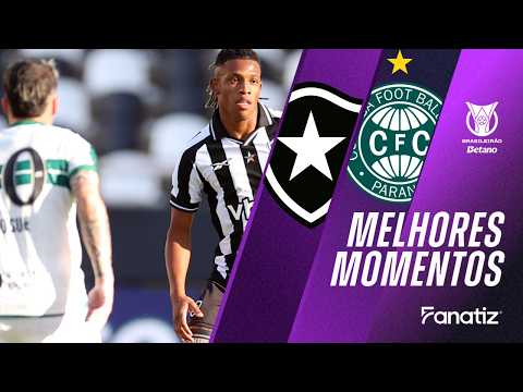 Botafogo 2X 2 Coritiba  | Brasileiro 2026  | Rodada 11