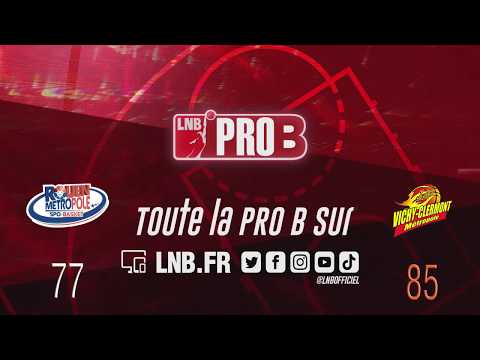 Leaders Cup PRO B : Rouen vs Vichy-Clermont (1/4 aller)