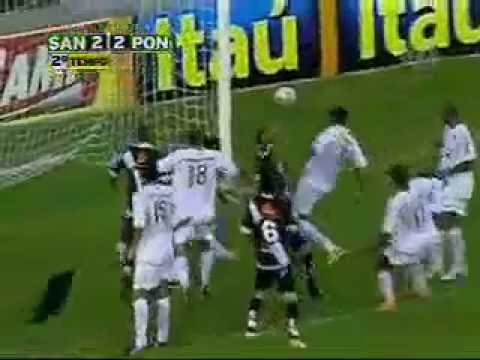Santos 2 x 2 Ponte Preta (Campeonato Paulista 2008)