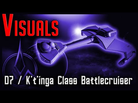 Game Visuals, Legendary D7 K't'inga Class Battlecruiser Visuals – Star Trek Online