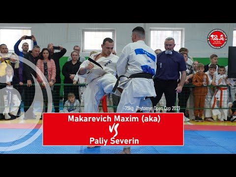 Zhytomyr Open Cup 2021, -75kg  Makarevich Maxim (aka) - Paliy Severin