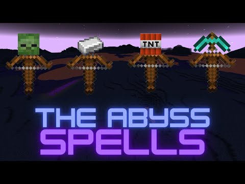SkyWillDie - I Added MAGIC SPELLS to Minecraft!! (Abyss Datapack)