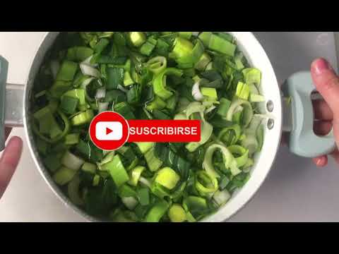 Cómo hacer Torta de Puerros Fácil / TARTA DE PUERROS RECETA FÁCIL