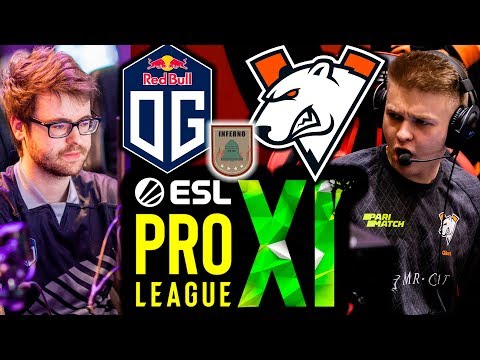 OG vs Virtus Pro Highlights * Inferno - ESL Pro League Season 11