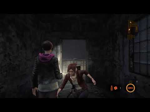 RESIDENT EVIL REVELATIONS 2 - Claire's Dramatic Jump