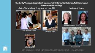 The Getty Vocabularies: Thesauri for the Digital Age Dr. Murtha Baca, Getty Research Institute