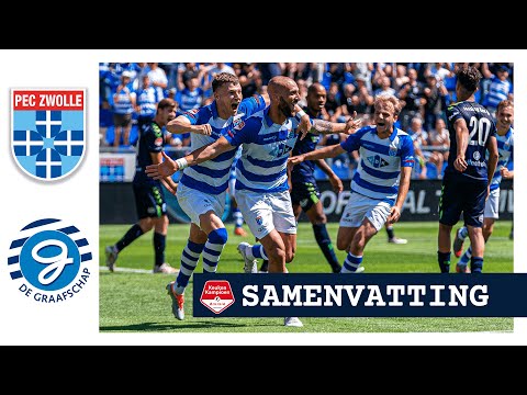 Samenvatting PEC Zwolle - De Graafschap (2-1)