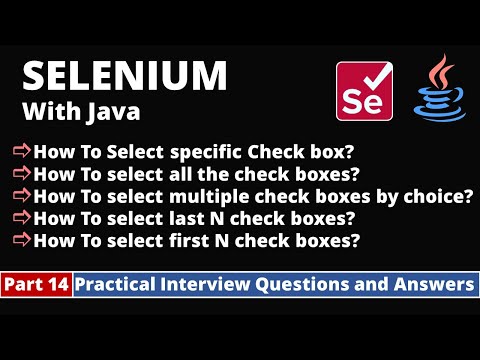 Part1 Selenium with Java Tutorial Practical Interview Questions and Answers Selenium WebDriver