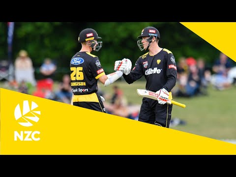 Canterbury Kings v Wellington Firebirds MATCH HIGHLIGHTS | Hagley Oval - Dream11 Super Smash 2021-22